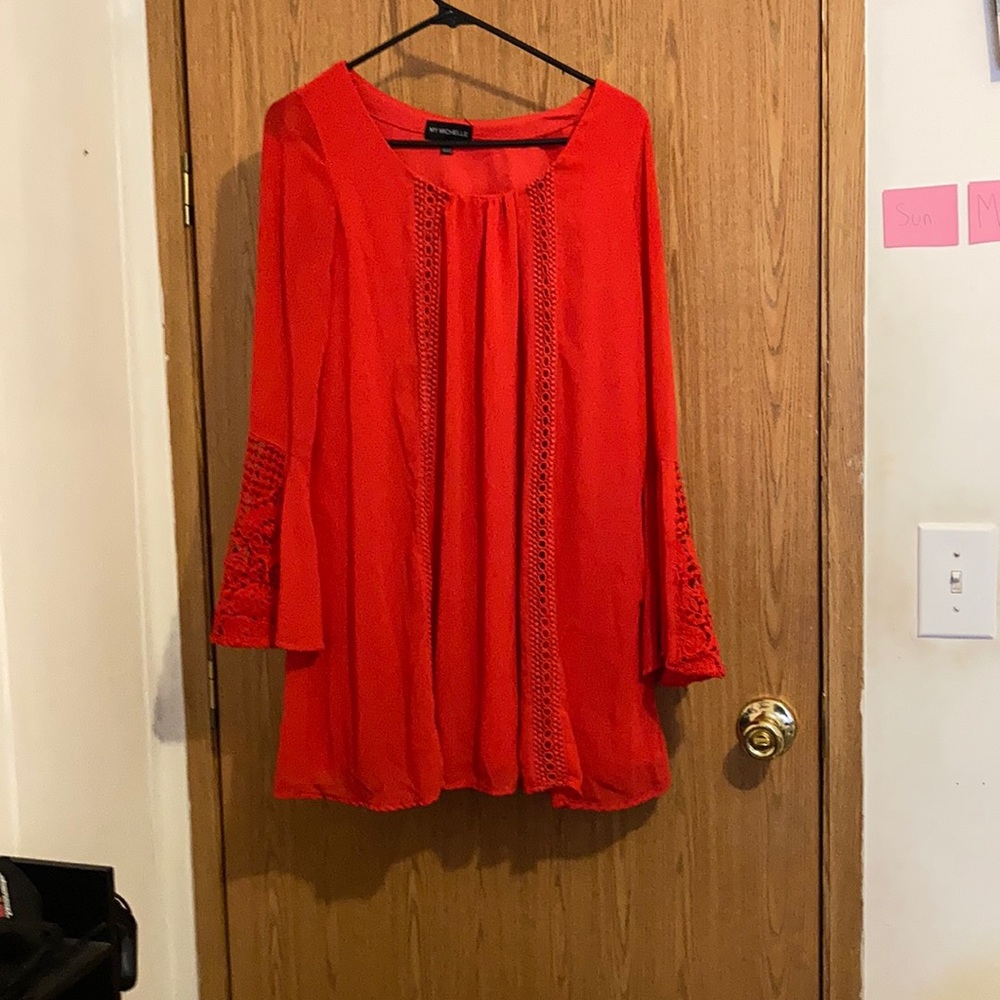 Red dress